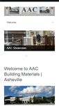 Mobile Screenshot of aacbuildingmaterials.com