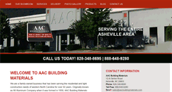 Desktop Screenshot of aacbuildingmaterials.net