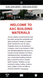 Mobile Screenshot of aacbuildingmaterials.net
